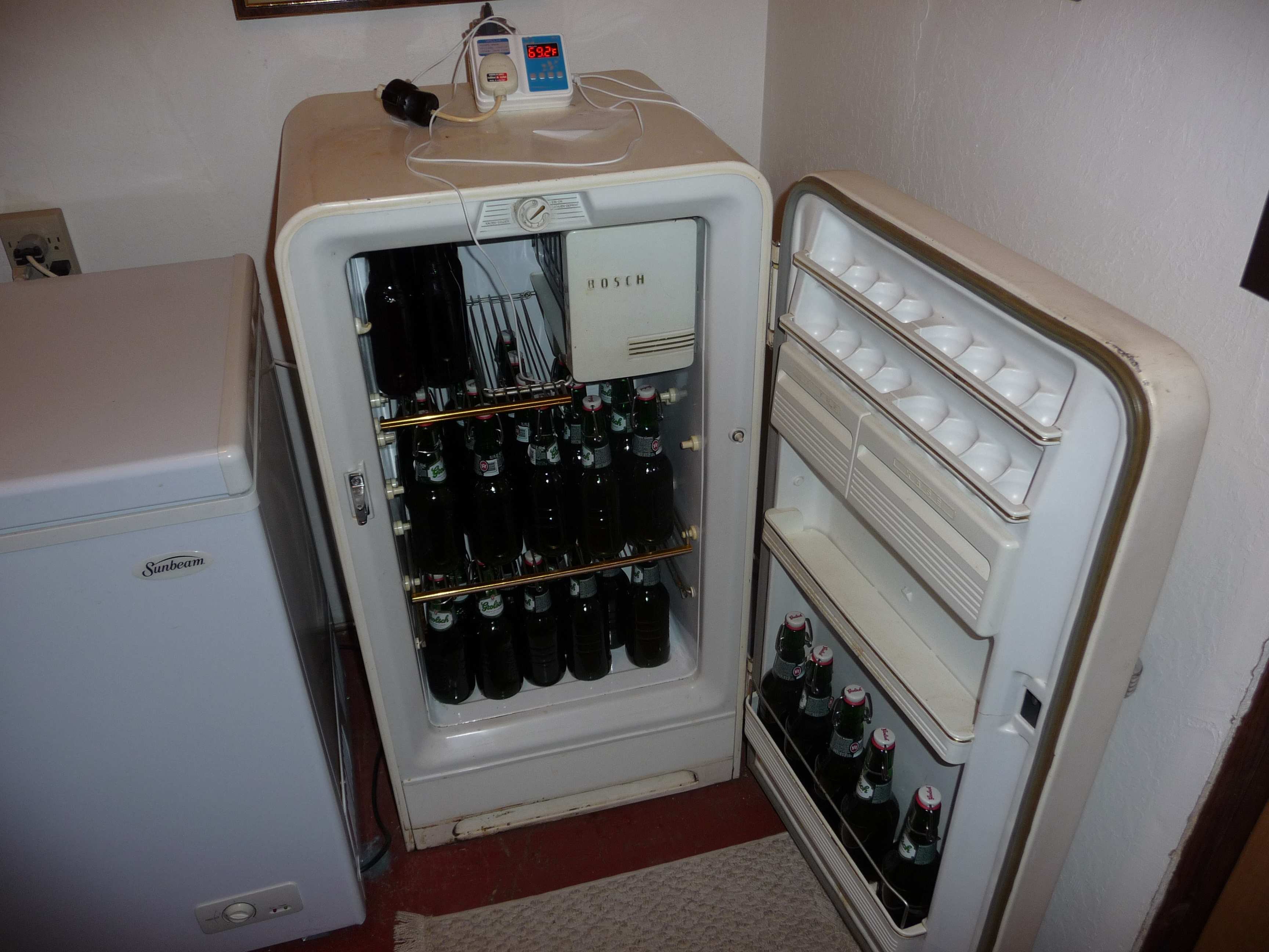 Fridge thermostat bypass question  Homebrew Talk - Beer, Wine, Mead, &  Cider Brewing Discussion Forum